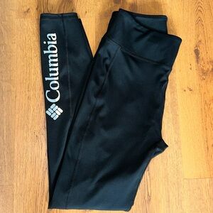 COLUMBIA Black Running Joggers/Leggings